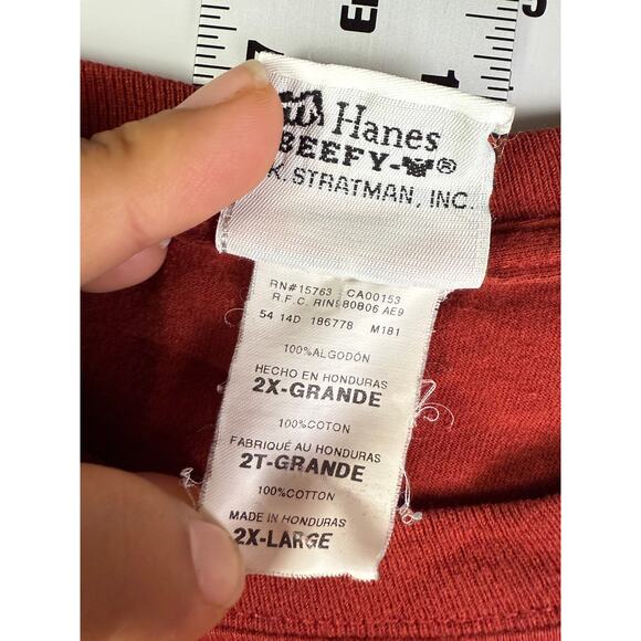 Harley Davidson‎ Inside Passage Soaring Eagle Alaska Brownish Red Mens 2XL XXL - Picture 6 of 6